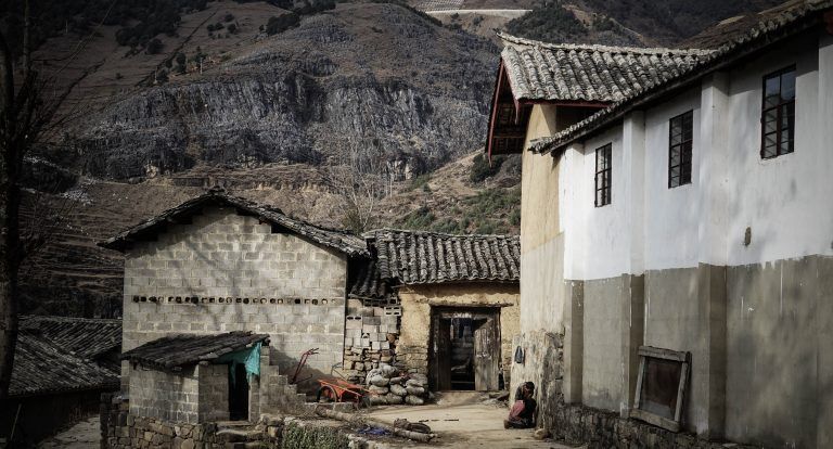 "El Pueblo" serie en la que participó Laura