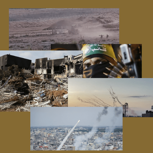 Imágenes conflicto Hamás e Israel