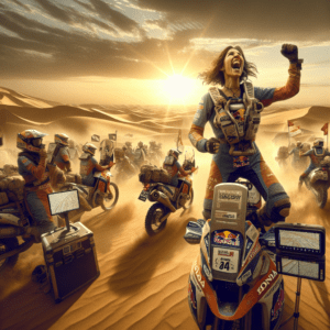 "Imagen ilustrativa de "&Victoria de Tosha Schareina en el Rally Dakar 2026: ¿Podrá arrebatar el liderato a Sanders?