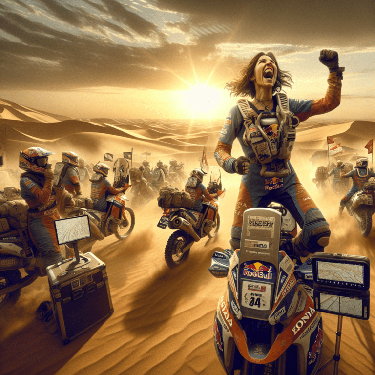 "Imagen ilustrativa de "&Victoria de Tosha Schareina en el Rally Dakar 2026: ¿Podrá arrebatar el liderato a Sanders?