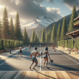 "Imagen ilustrativa de "&Nuevas pistas de pádel en Courchevel 2023: lujo y deporte a 1.800 metros con calefacción geotérmica